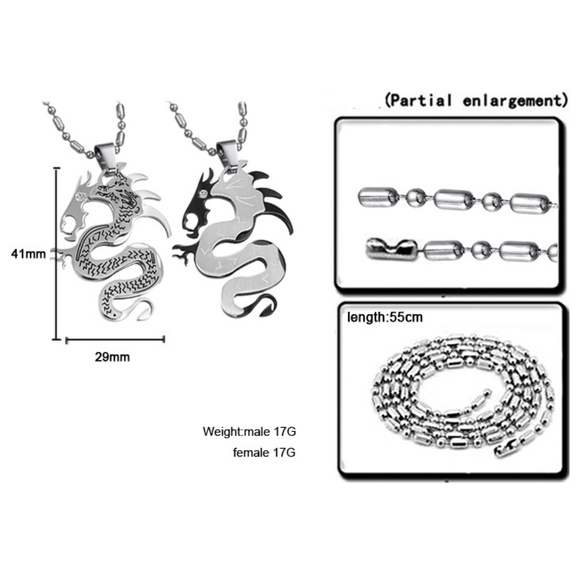 Couples Necklaces - Picture 3 of 3